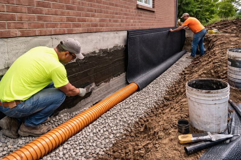 Basement Walls Waterproofing in Birmingham, AL